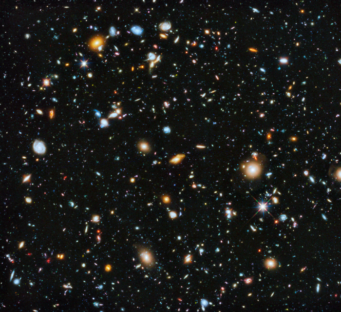 Campo ultra profondo di Hubble, 2014 