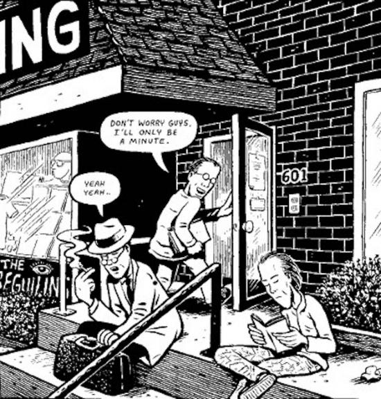 Joe Matt visits The Beguiling with Seth and Chester BrownPeepshow #3 by Joe Matt, Drawn &amp; Quarterly