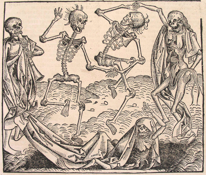 Michael Wolgemut, Dance of Death, from Liber chronicarum di Hartmann Schedel, 1493