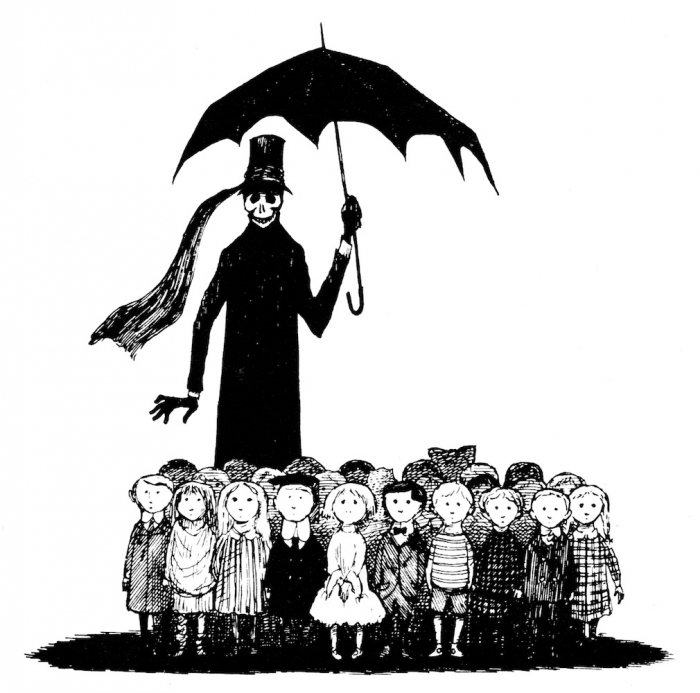 illustrazione di Edward Gorey