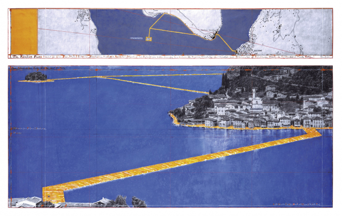 The Floating Piers (Project for Lake Iseo, Italy) © Christo / Photo: André Grossmann