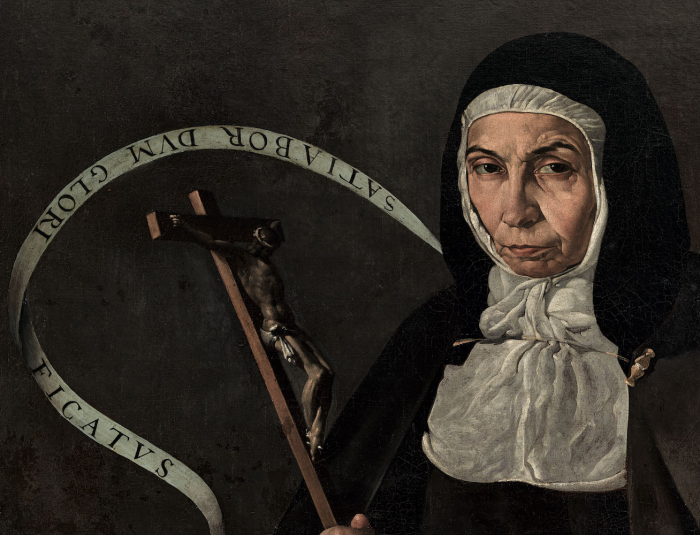 Mother Jerónima de la Fuente (detail), 1620
© Fernández de Araóz Collection, Madrid, Photo: Fernando Maquieira, Madrid